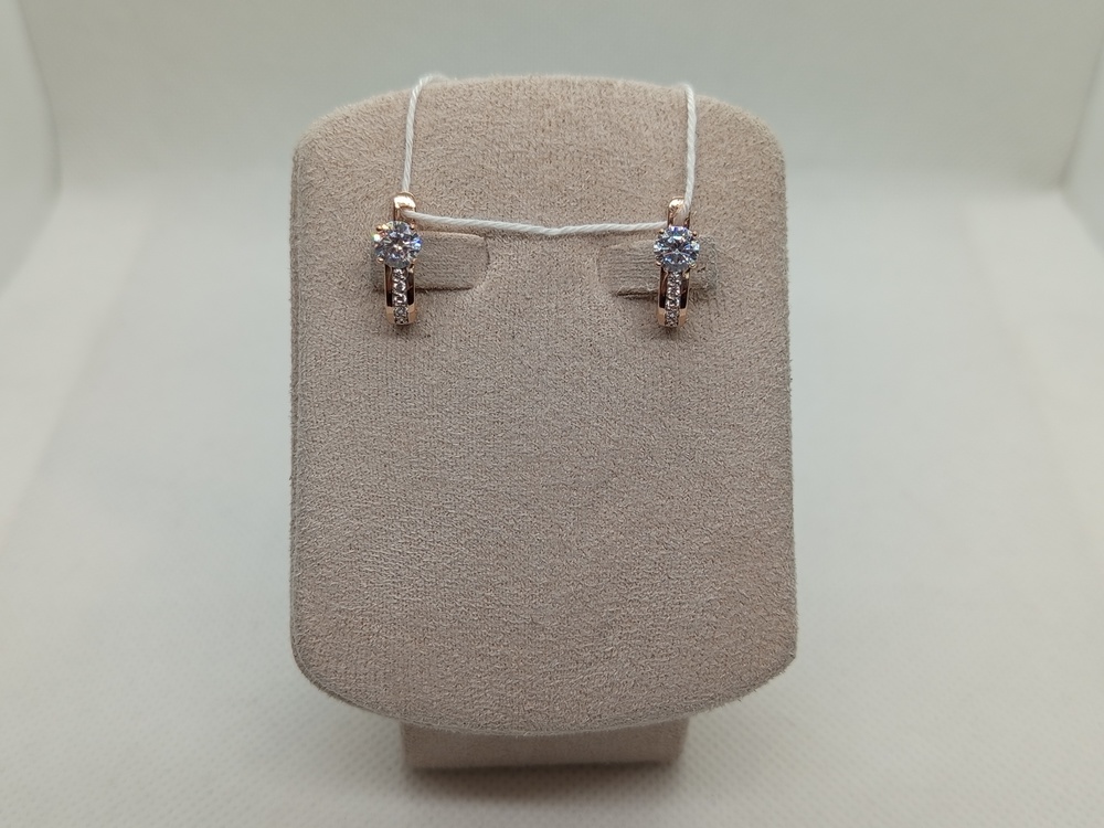 СЕРЬГИ С КАМНЯМИ (Au 585)