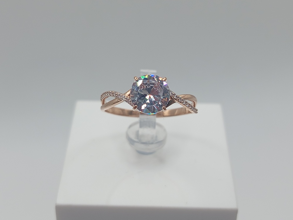 КОЛКМИ585 КОЛЬЦО С КАМНЯМИ (Au 585)