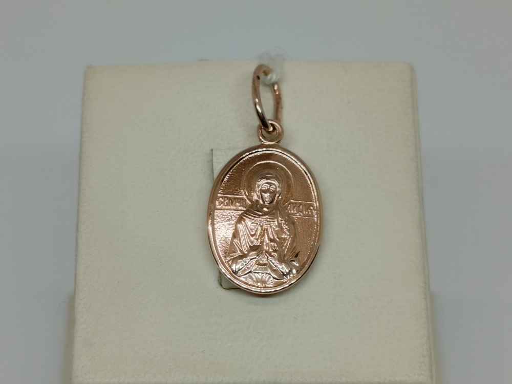 ПОДИБК585 ПОДВЕСКА ИКОНА БЕЗ КАМНЯ (Au 585)