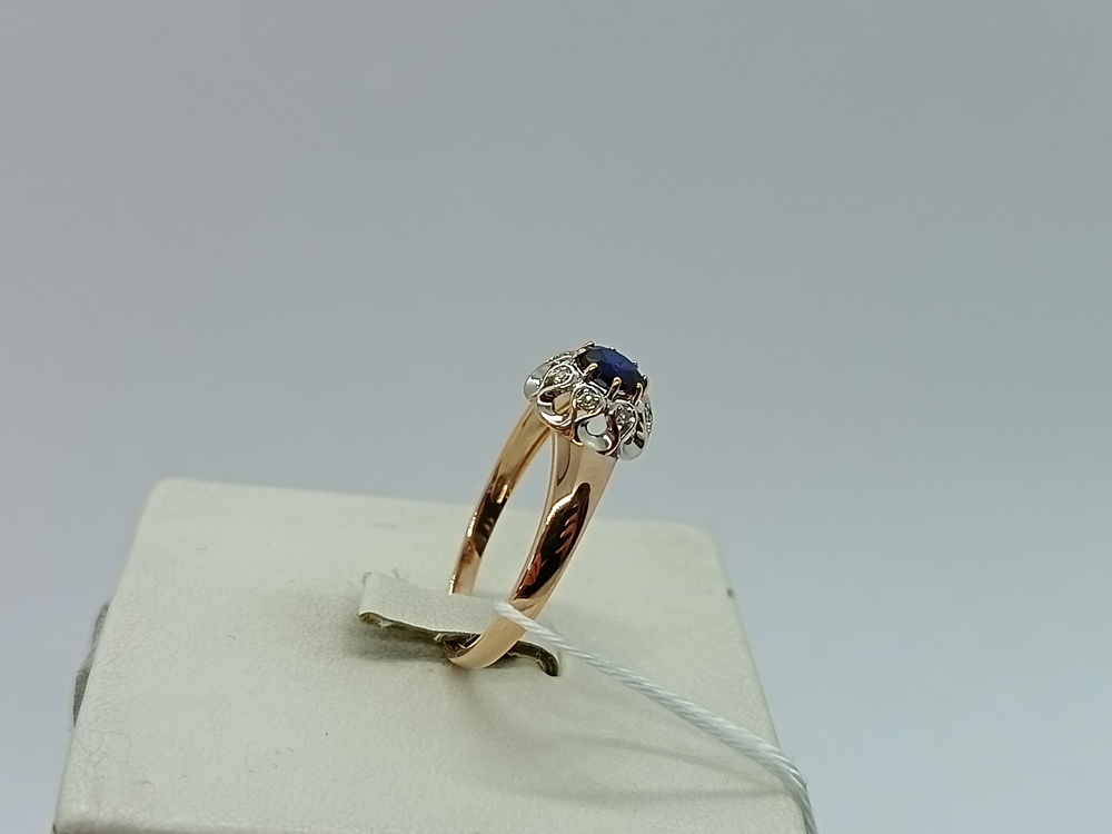 КОЛЬЦО БРИЛЛИАНТ Au 585