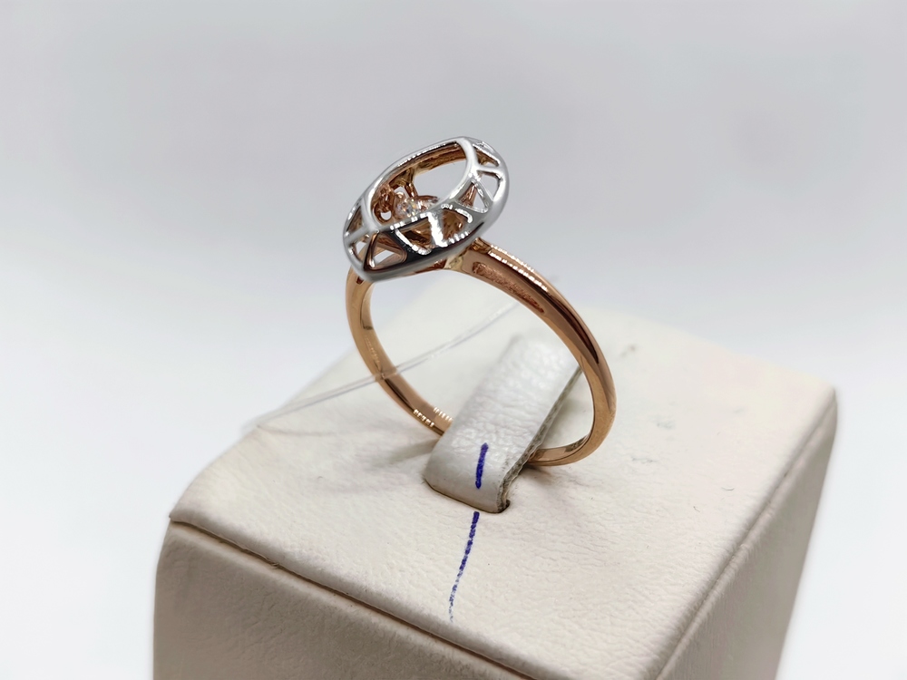 КОЛЬЦО С КАМНЕМ (Au 585)