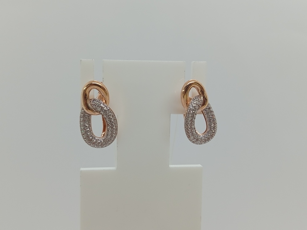 СЕРЬГИ С КАМНЯМИ (Au 585)