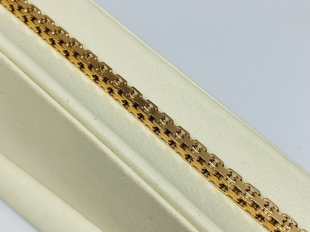 БРАСЛЕТ ПОЛНОВЕСНЫЙ Бисмарк машинный (Au 585)