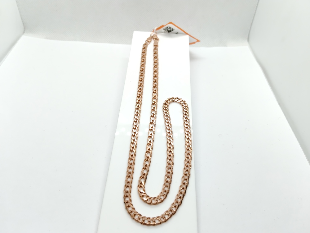 ЦЛР2585 ЦЕПЬ ПОЛНОВЕСНАЯ Ромб двойной (Au 585)