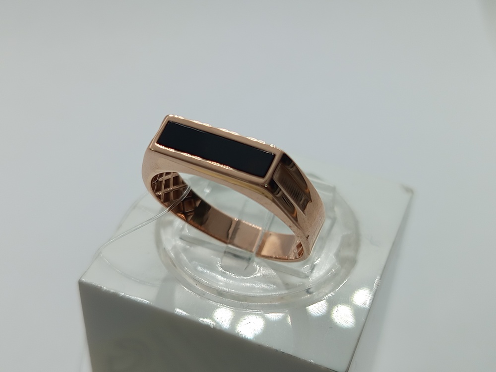 КОЛЬЦО ПЕЧАТКА с камнем (Au 585)