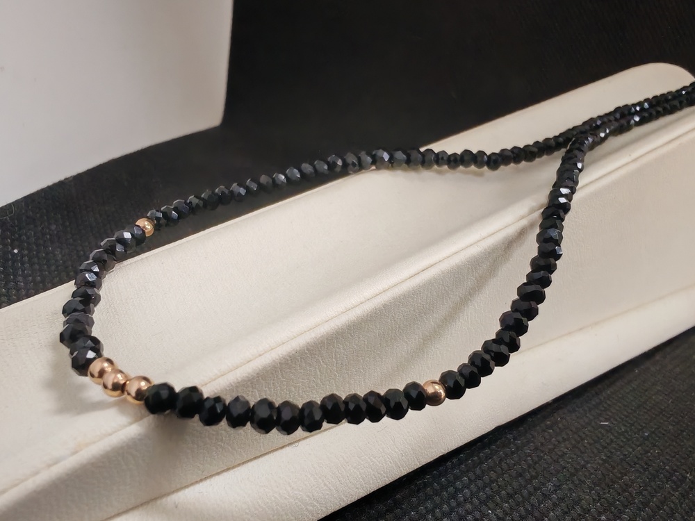 КОЛЬЕ С КАМНЯМИ (Au 585)