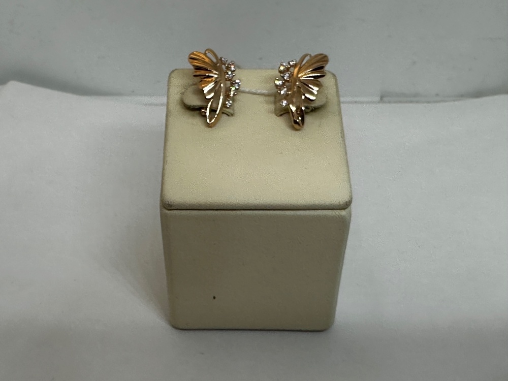 СЕРЬГИ С КАМНЯМИ (Au 585)