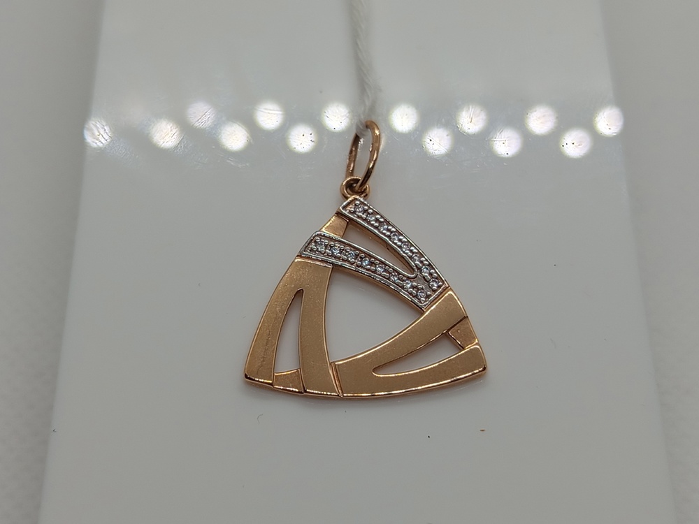 50247 ПОДВЕСКА С КАМНЯМИ (Au 585)