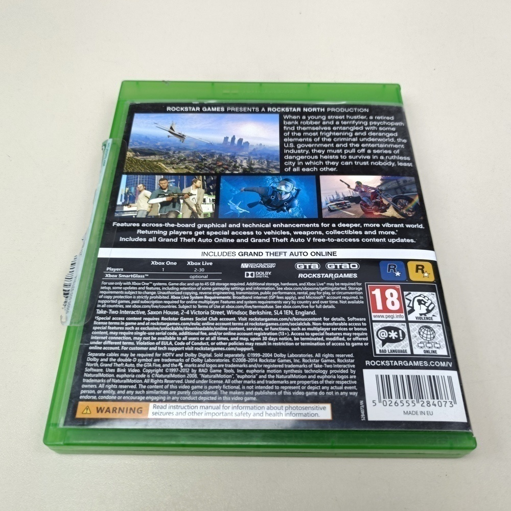 Игра XBOX GTA5