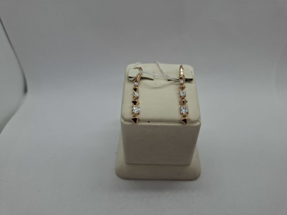 СКМИ585 СЕРЬГИ С КАМНЯМИ (Au 585) СКМИ585 СЕРЬГИ С КАМНЯМИ (Au 585)