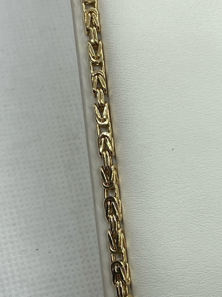 ЦЕПЬ ПОЛНОВЕСНАЯ Мальвина королевская(лисий хвост) (Au 750)