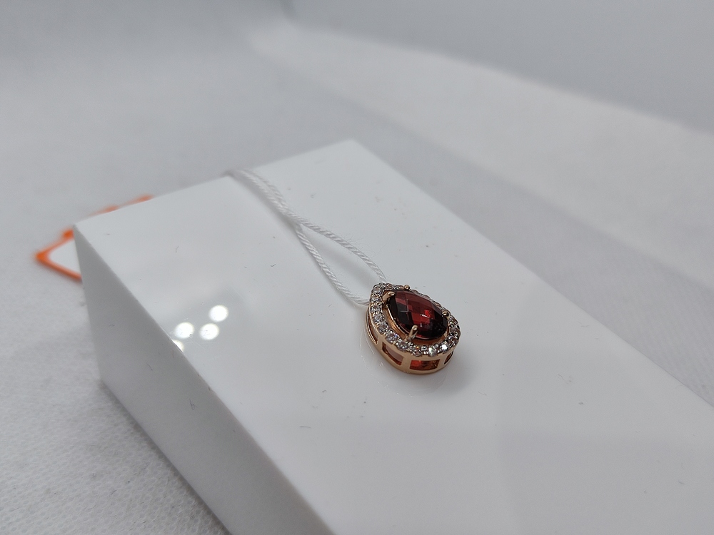 ПОДВЕСКА С КАМНЯМИ (Au 585)