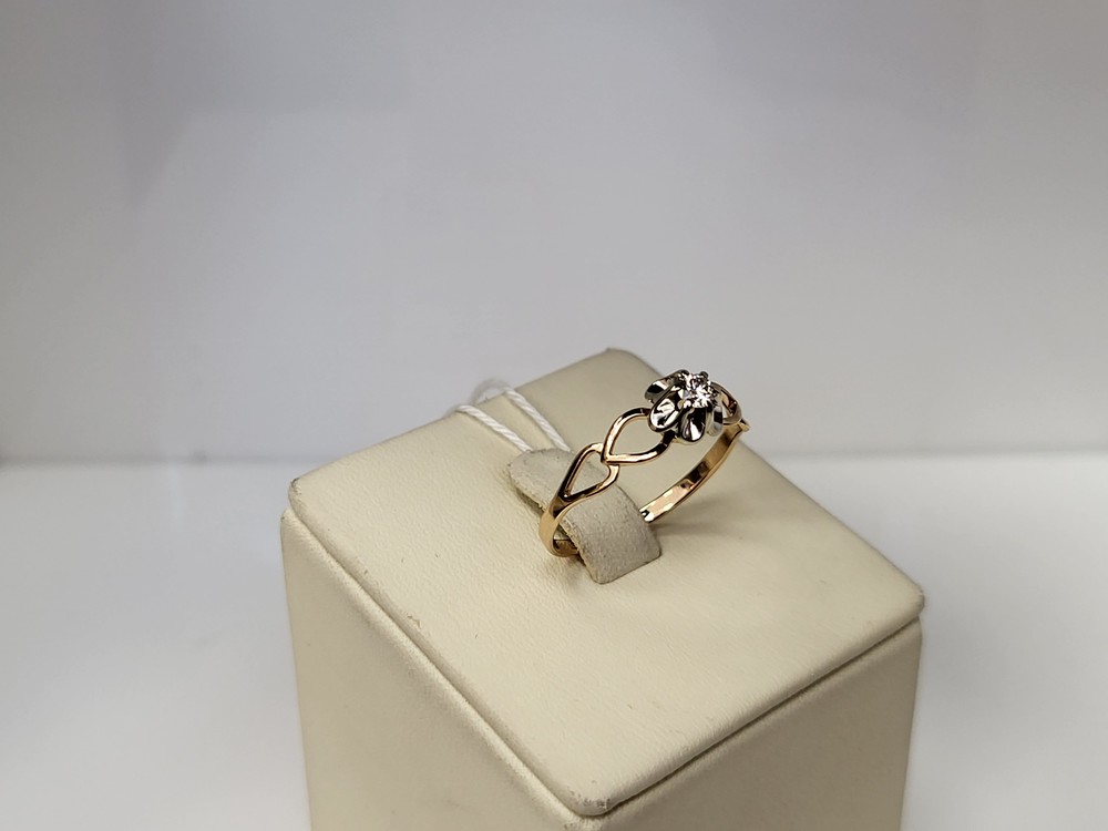 КОЛЬЦО БРИЛЛИАНТ Au 585