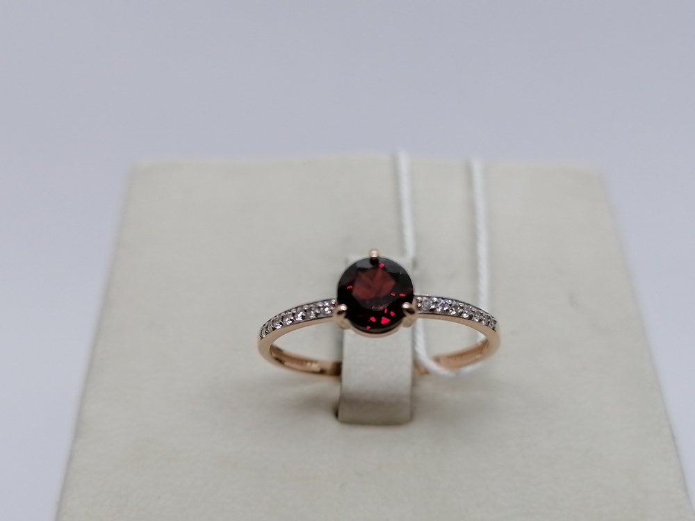 КОЛКМИ585 КОЛЬЦО С КАМНЯМИ (Au 585)