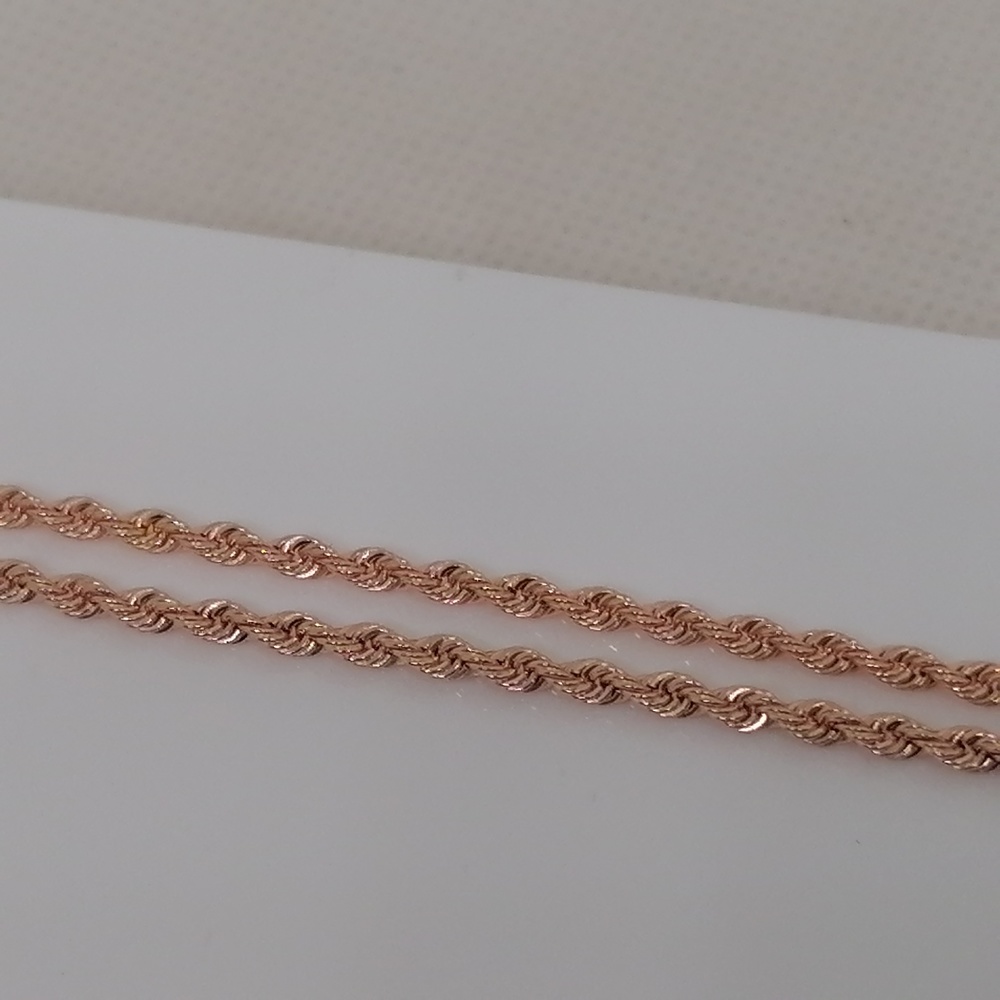 ЦЛВР585 ЦЕПЬ ПОЛНОВЕСНАЯ Веревка (Au 585)