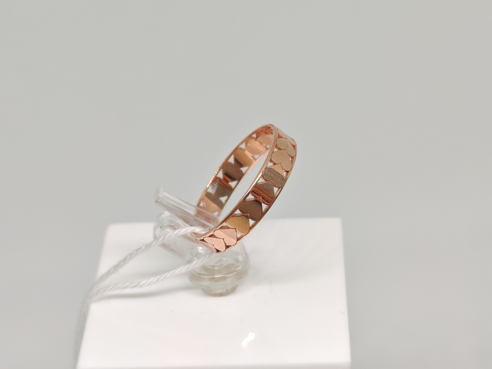 КОЛБКМ585 КОЛЬЦО БЕЗ КАМНЯ (Au 585)