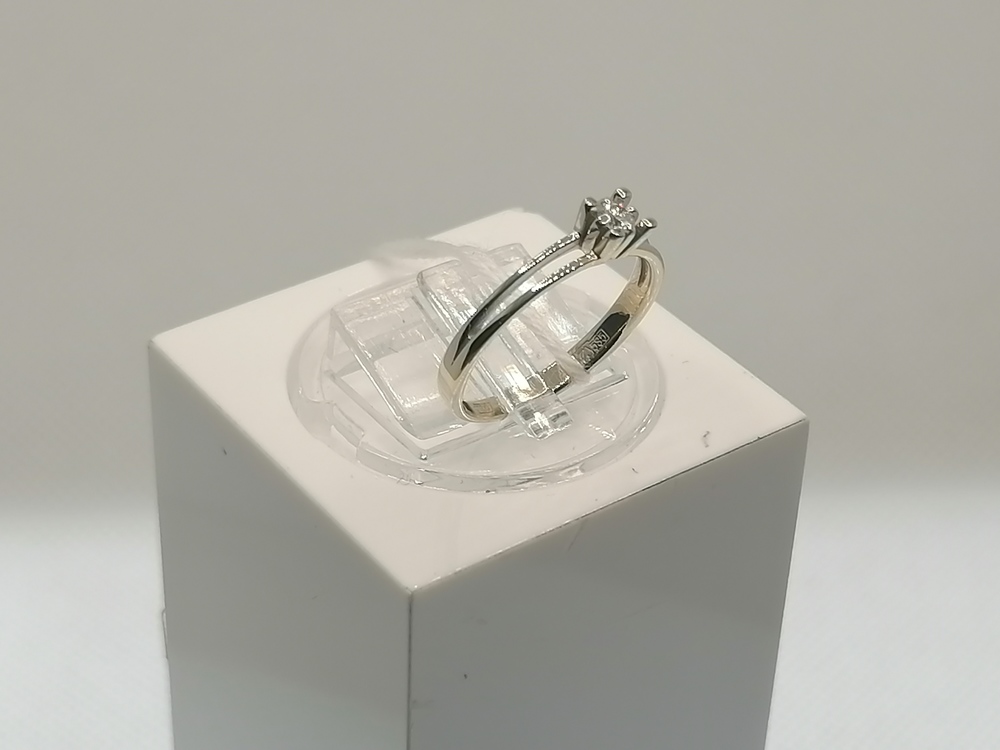 КОЛЬЦО БРИЛЛИАНТ Au 585