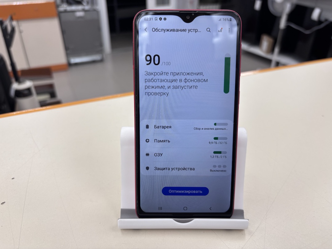 Смартфон Samsung Galaxy A10 2/32