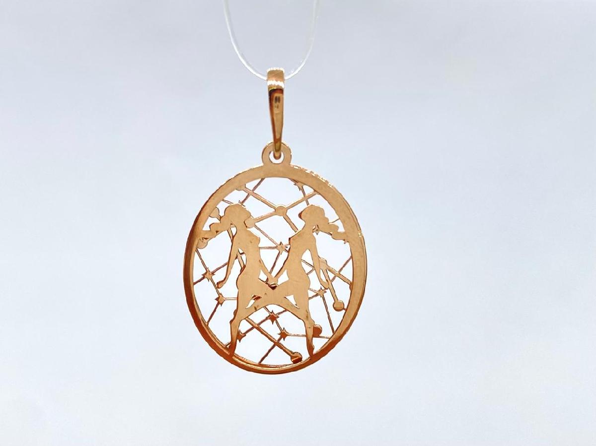 ПОДВЕСКА ЗНАК ЗОДИАКА без камня (Au 585)