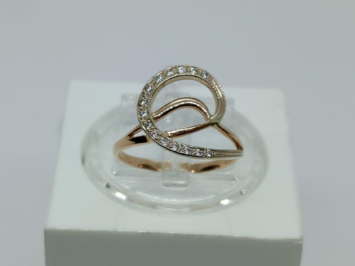 КОЛКМИ585 КОЛЬЦО С КАМНЯМИ (Au 585)