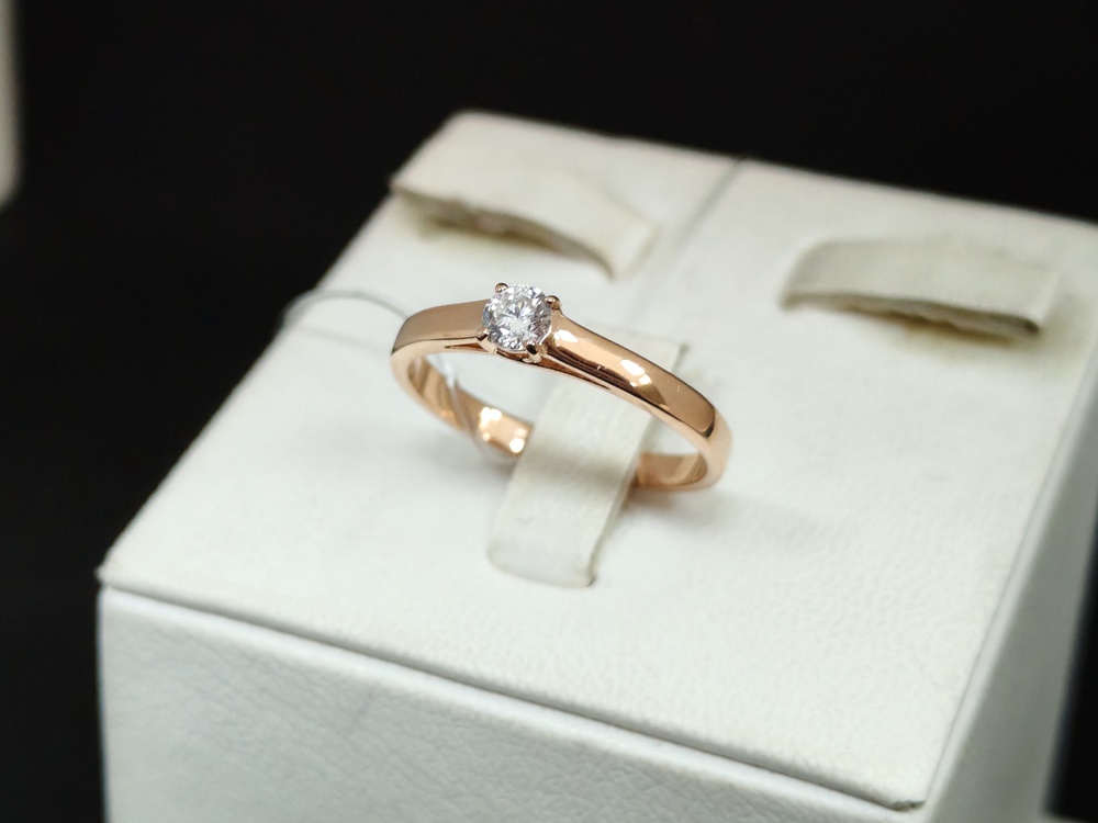 КОЛЬЦО БРИЛЛИАНТ (Au 585)