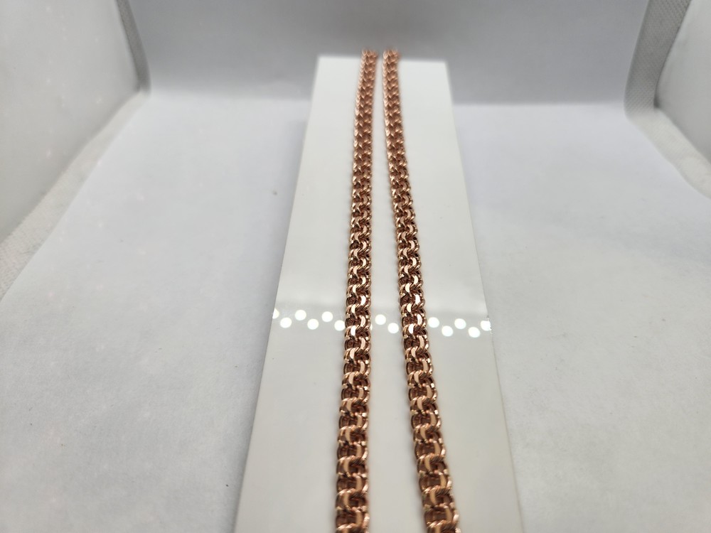 10100380155 ЦЕПЬ ПУСТОТЕЛАЯ Бисмарк (Au 585)