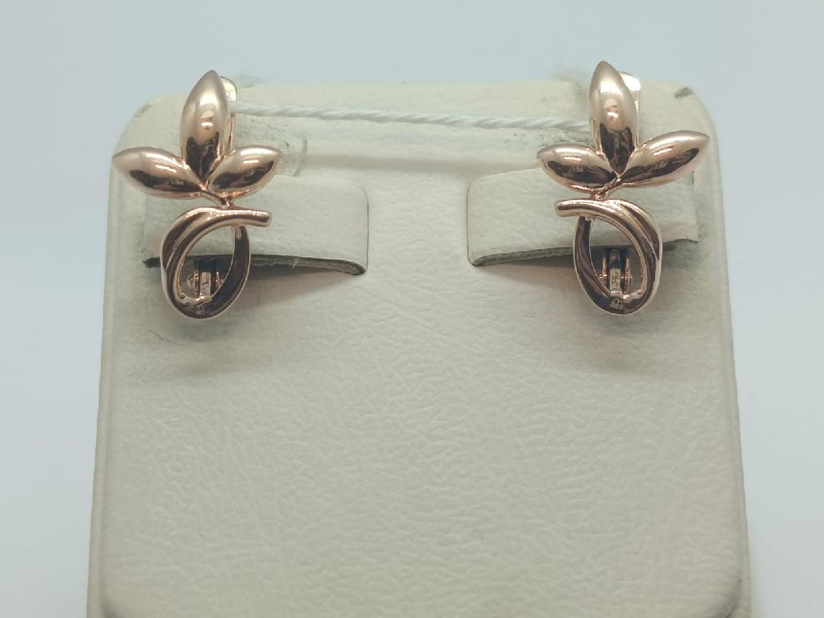 СБКМ585 СЕРЬГИ БЕЗ КАМНЯ (Au 585) СБКМ585 СЕРЬГИ БЕЗ КАМНЯ (Au 585)