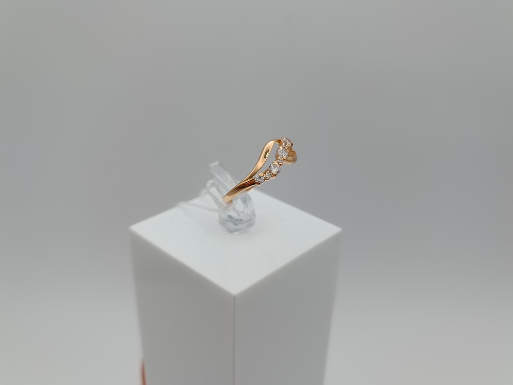 КОЛКМИ585 КОЛЬЦО С КАМНЯМИ (Au 585)