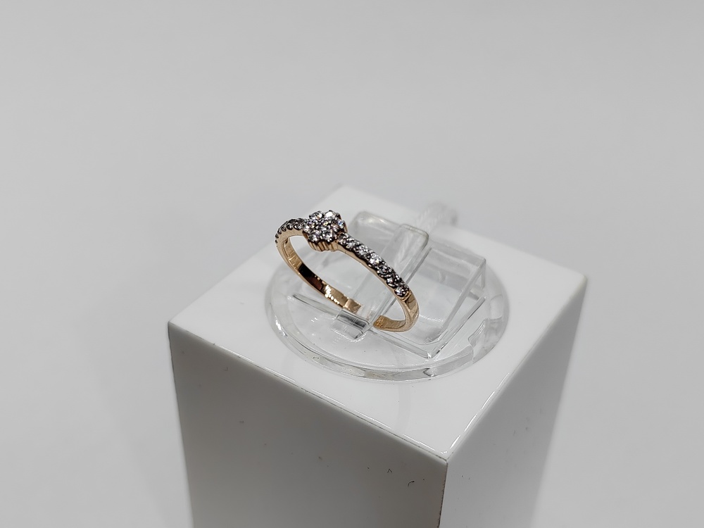 КОЛКМИ585 КОЛЬЦО С КАМНЯМИ (Au 585)