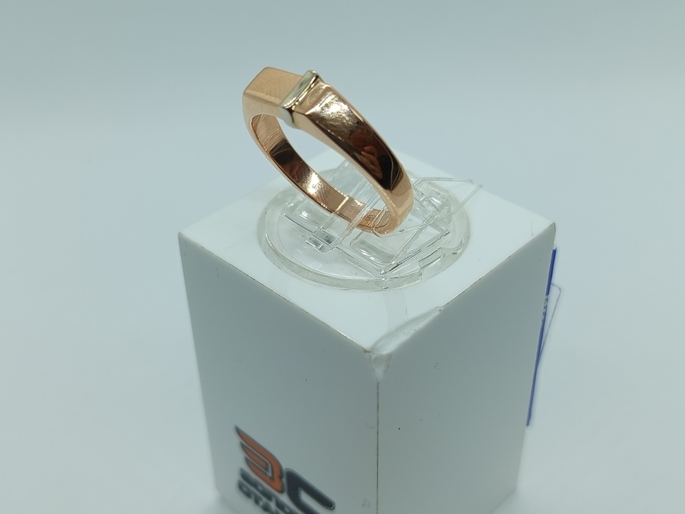 01-0050 КОЛЬЦО ПЕЧАТКА без камня (Au 585)