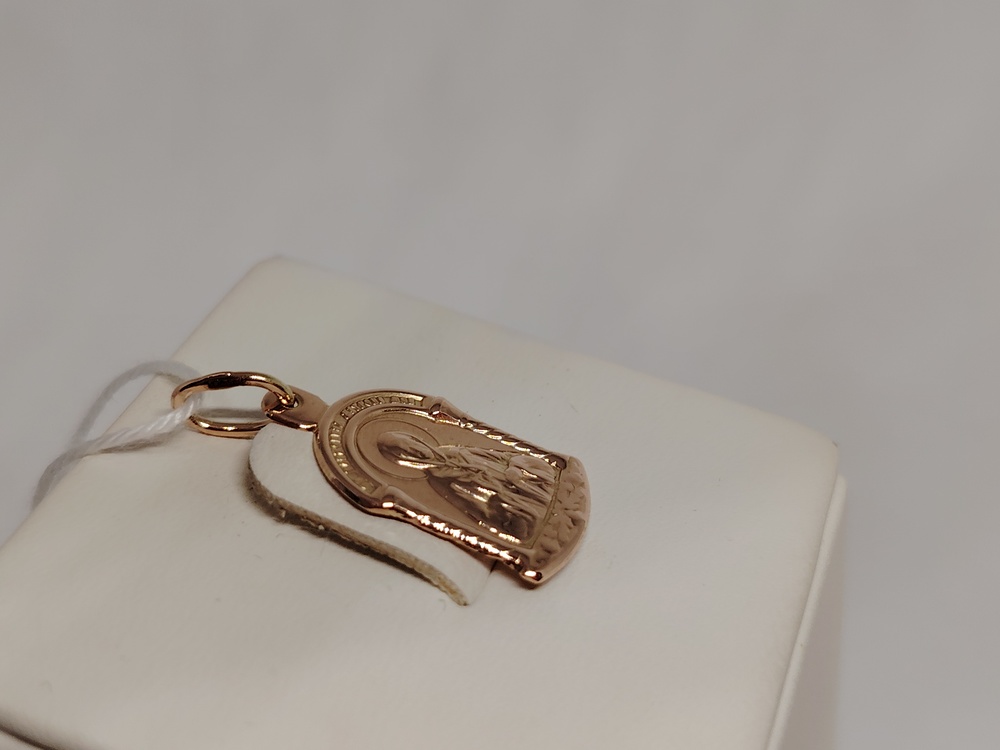 ПОДИБК585 ПОДВЕСКА ИКОНА БЕЗ КАМНЯ (Au 585)