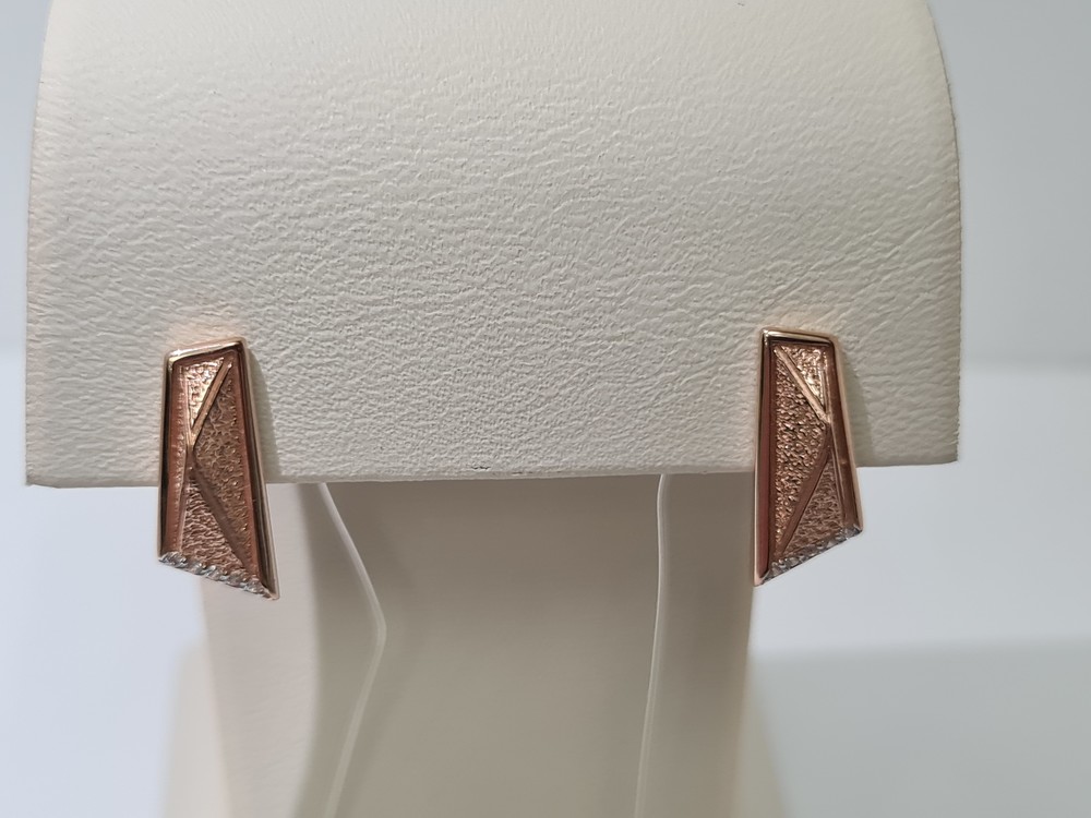 СЕРЬГИ С КАМНЯМИ (Au 585)