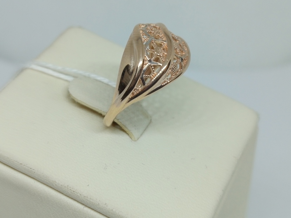 КОЛБКМ585 КОЛЬЦО БЕЗ КАМНЯ (Au 585)