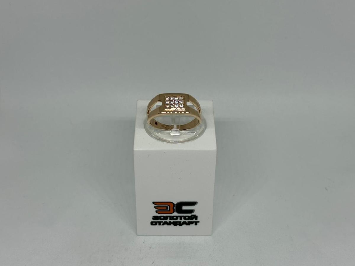 ПЕЧАТКА С КАМНЯМИ (Au 585)