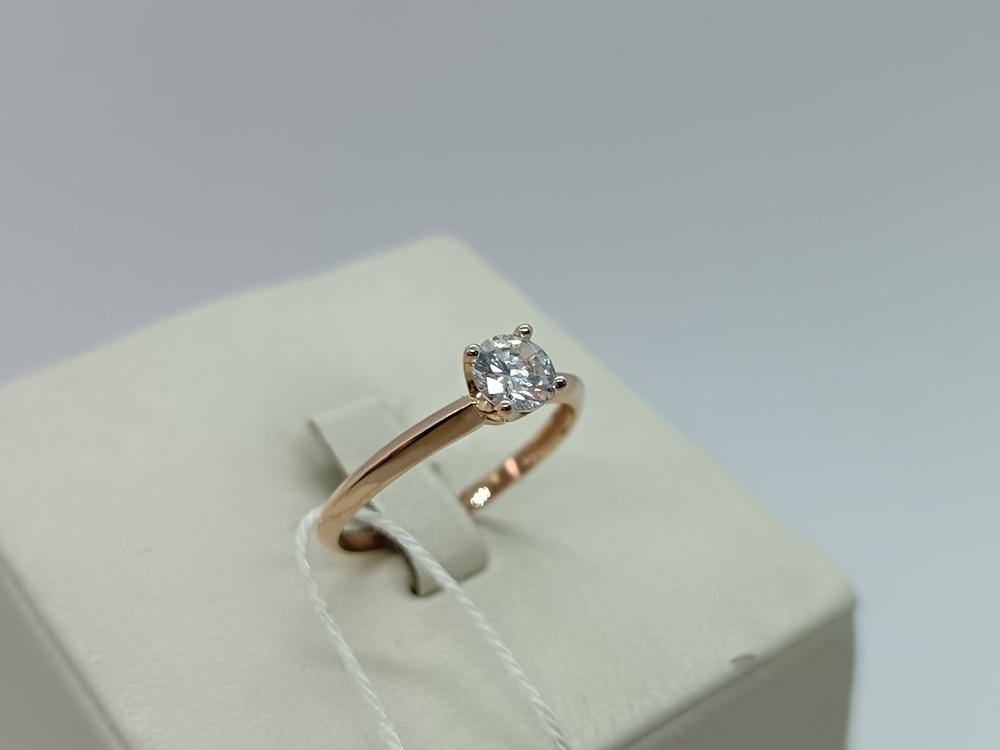 КОЛЬЦО С КАМНЕМ (Au 585)