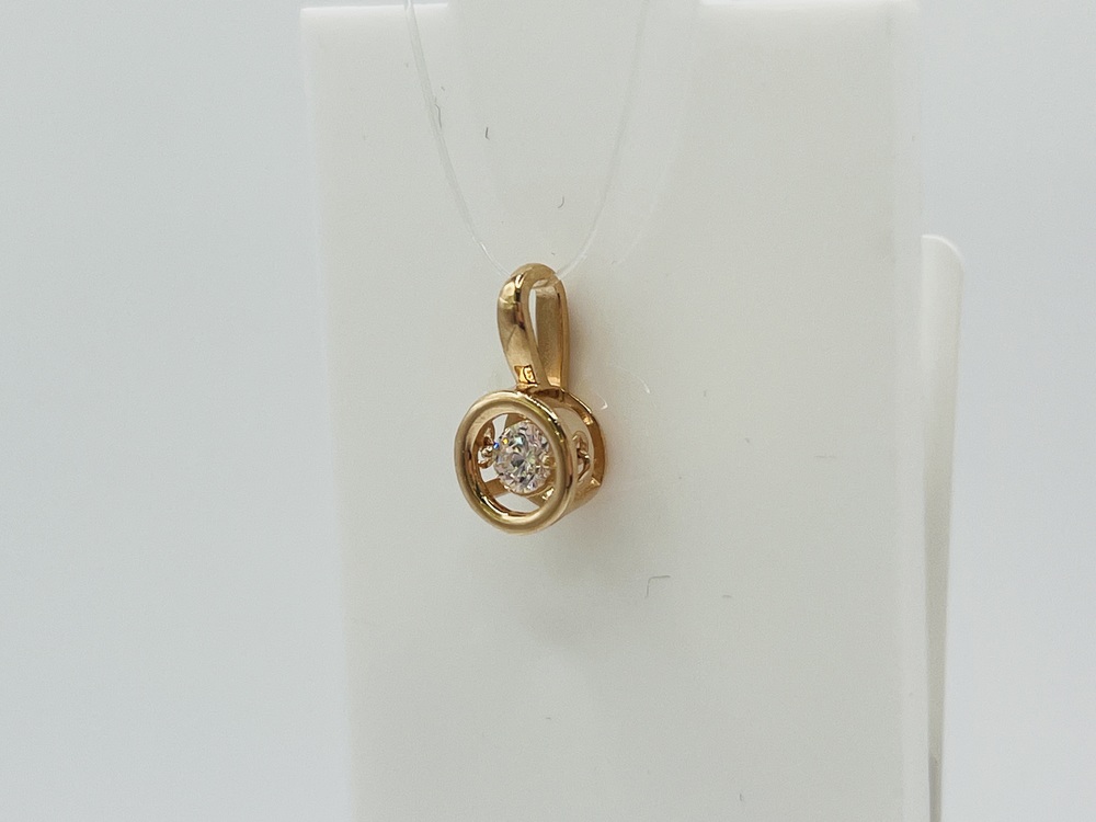 ПОДВЕСКА С КАМНЕМ (Au 585)