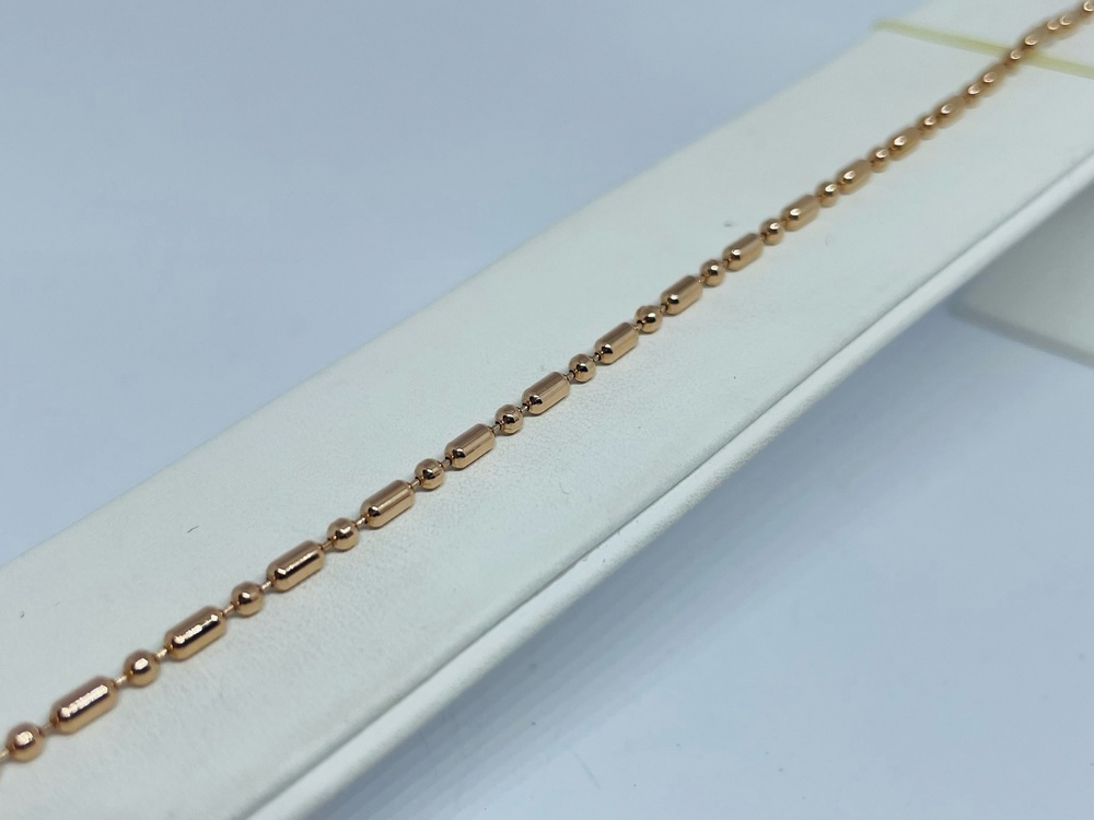 БРАСЛЕТ ПУСТОТЕЛЫЙ Перлина Au 585 БРАСЛЕТ ПУСТОТЕЛЫЙ Перлина Au 585