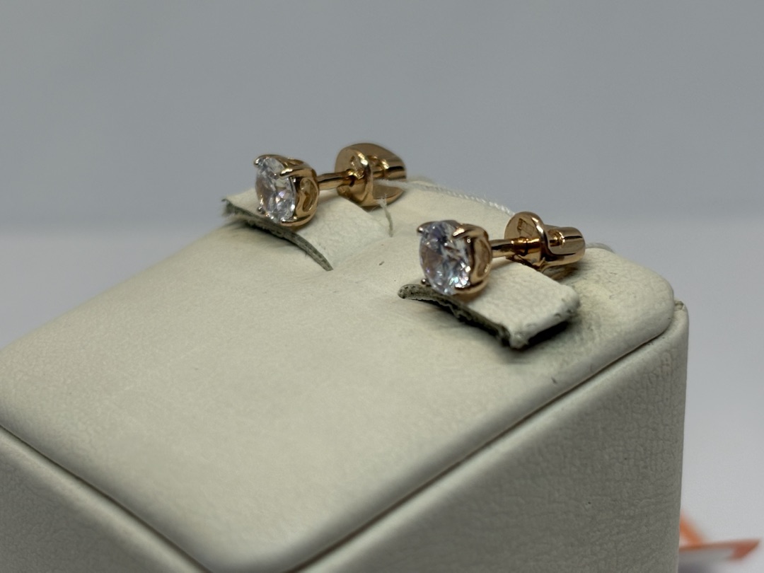 СЕРЬГИ ПУСЕТЫ (Au 585)