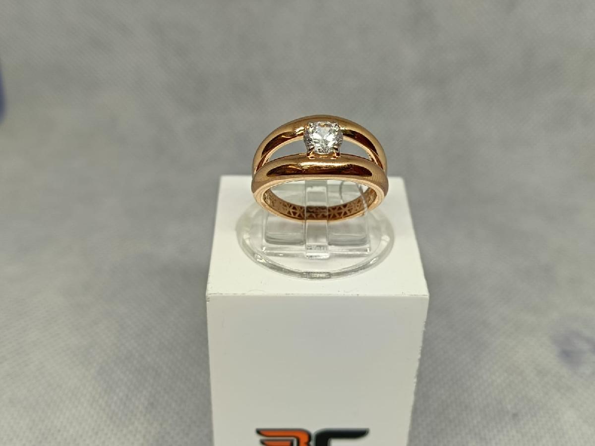 КОЛЬЦО С КАМНЕМ (Au 585)