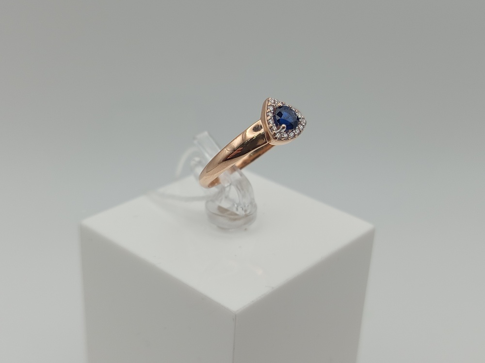 КОЛКМИ585 КОЛЬЦО С КАМНЯМИ (Au 585)