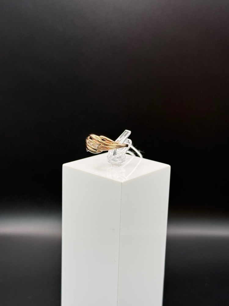 КОЛКМИ585 КОЛЬЦО С КАМНЯМИ (Au 585)