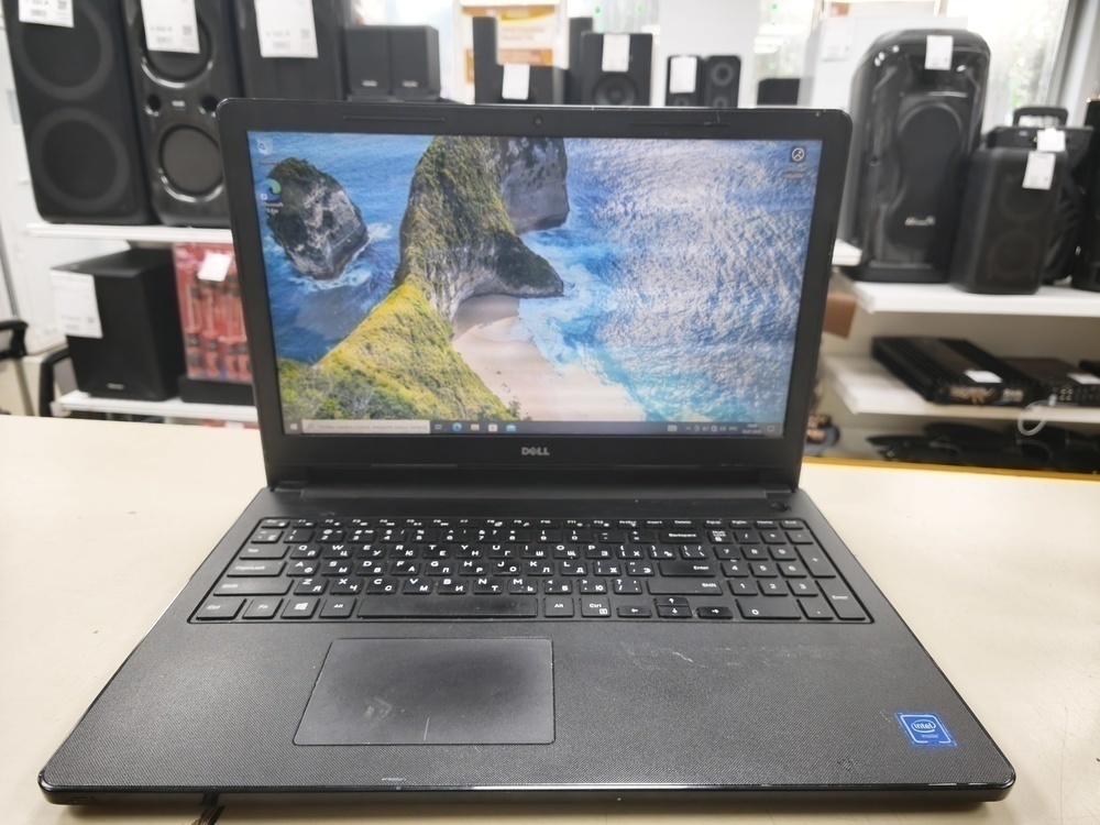 Ноутбук DELL; Celeron N3060, Intel UHD Graphics, 4 Гб, Нет, 500 Гб
