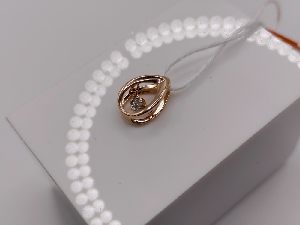 ПОДВЕСКА БРИЛЛИАНТ Au 585