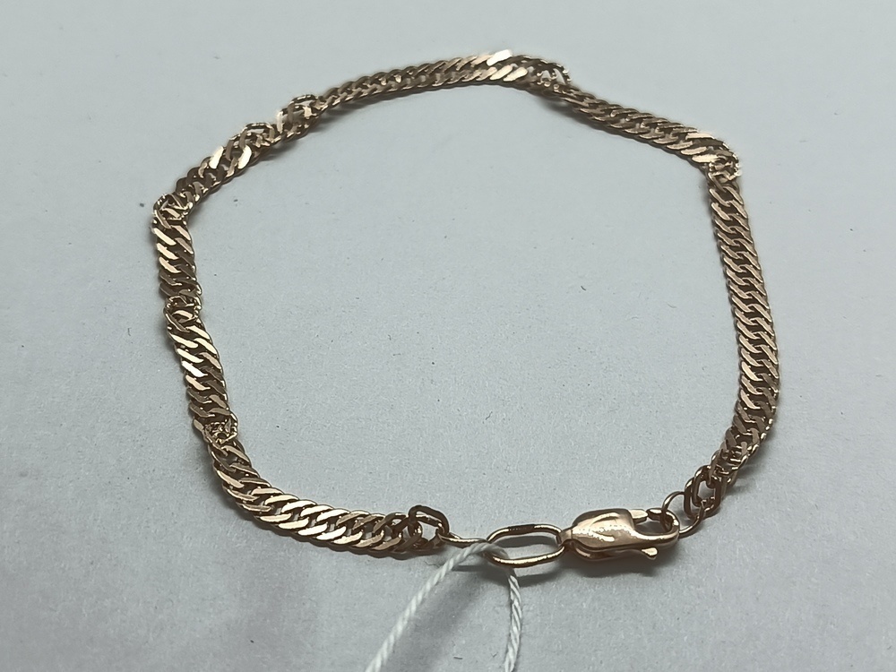 БРАСЛЕТ ПОЛНОВЕСНЫЙ Сингапур Au 585