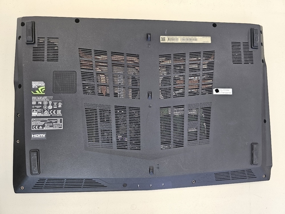 Ноутбук MSI Ноутбук MSI Eindhoven; Core i5-7300HQ, GeForce GTX 1050, 16 Гб, 128 Гб, 1 Tb