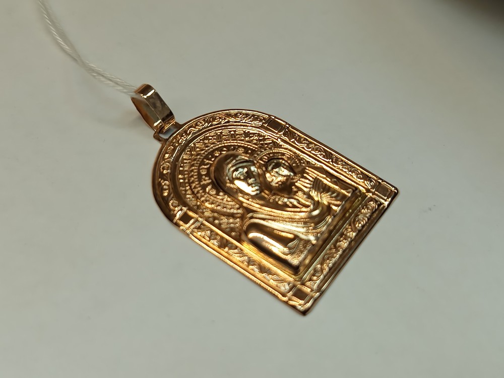 ПОДВЕСКА ИКОНА БЕЗ КАМНЯ (Au 585)