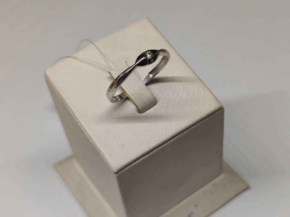 КОЛЬЦО БРИЛЛИАНТ (Ag 925)