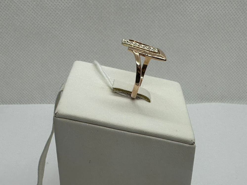 КОЛКМИ585 КОЛЬЦО С КАМНЯМИ (Au 585)