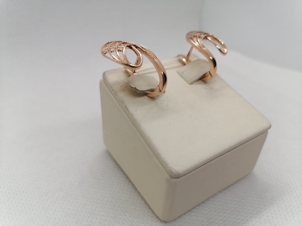 СКМИ585 СЕРЬГИ С КАМНЯМИ (Au 585) СКМИ585 СЕРЬГИ С КАМНЯМИ (Au 585)