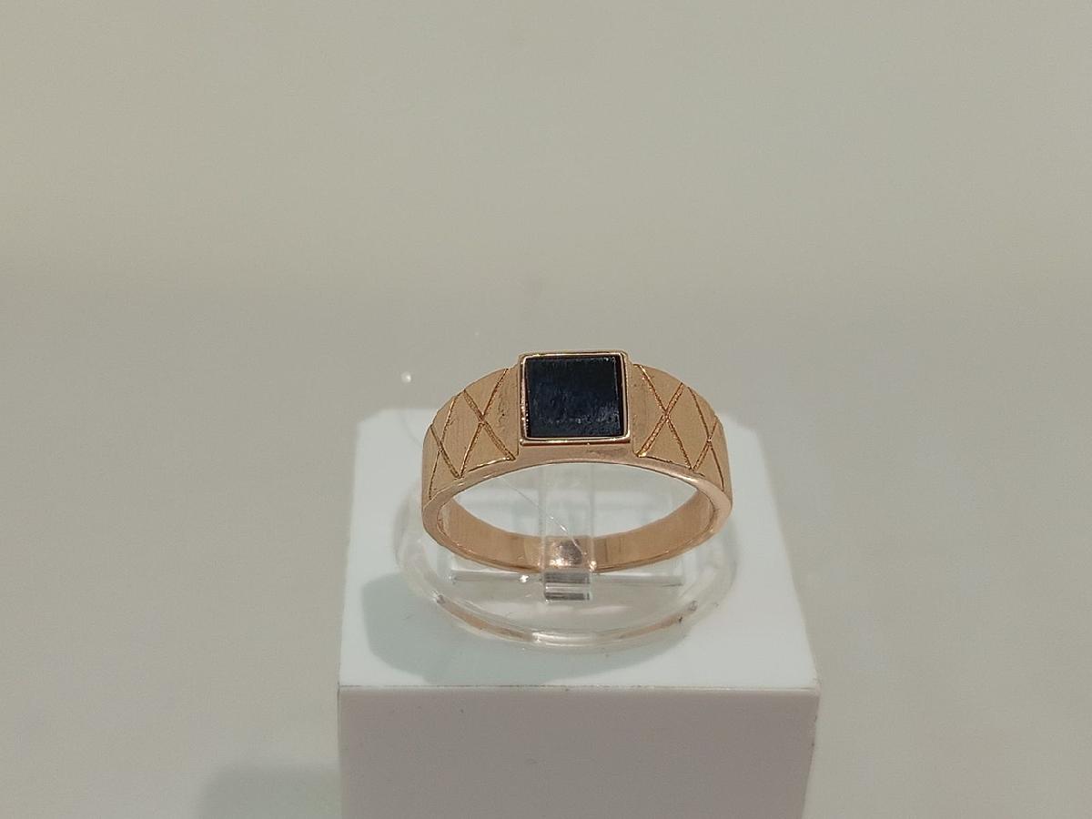 ПЕЧАТКА С КАМНЕМ (Au 585)